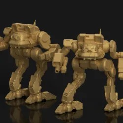 Kitfox Uller Prime for Battletech