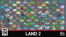 Land 2 Low-poly 3D model
