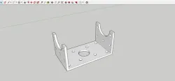 Large Servo U-Bracket