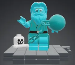 LEGO SERGIMEN3DART's Gus the Chained Ghost 3D Printable Sculpt