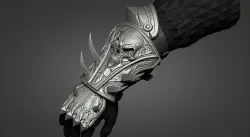 Lich King armor - arm 3D print model