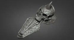 Lich King armor - leg 2 3D print model