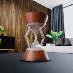 LUXURY HOURGLASS WITH SCREW CAPS