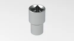 M6 Square Weld Nut Socket