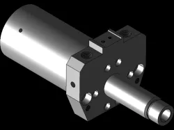Machine component assembly