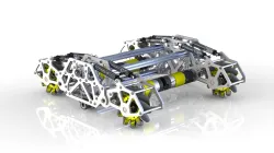 Mecanum Drive Base with Suspension (FTC Legal)