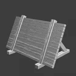 Medieval defensive barrier