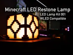Minecraft Restone Lamp (LED Lamp Kit 001 & WLED)
