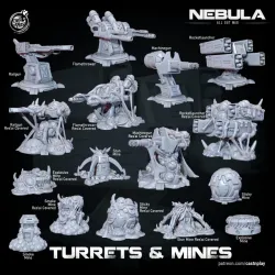 Mines And Turrets (Pre-Supported) - Terrain