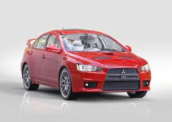 Mitsubishi Evolution X 3D model