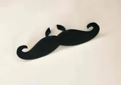Mus-ssshhhhh-tache Ring