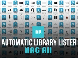 NAG ALL Pro - Automatic Library Lister for 3D model