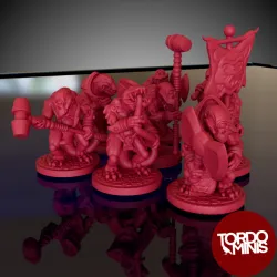Norse Demons: Fimier regiment (10mm)
