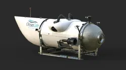 OceanGate Titan submarine 3D model