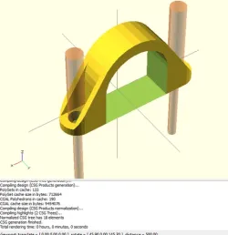 Pipe Saddle Clamp with Buttrusses