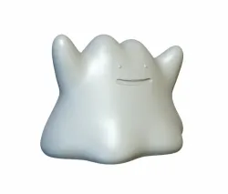 Pokemon Ditto #132 - Optimized for 3D Printing