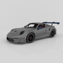 Porsche 911 GT3 Cup Motorsport Ready to Print STL Files 3D print model