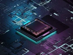 Processor chip 3D model