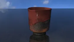 Raku Tea Cup (2)