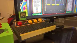 Retro game console