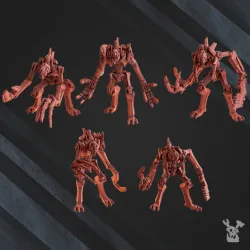 Robot Legions Flesh Eaters x5