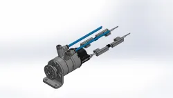 rotary actuator (Döner aktüatör)
