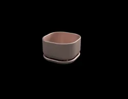 Rounded square planter