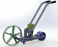 Seeding machine 3D