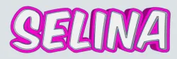 SELINA LED- Namenslampe (Name lamp)