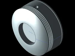 simple piston head