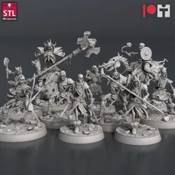 Skeletons Set - Modular