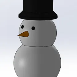 Snowman Ornament | Tippi Tree Ornament Tool (Tippi Tipmas Tree Contest)