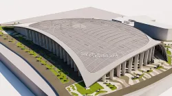 SoFi Stadium California USA  Low-poly 3D model