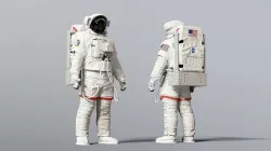 SPACESUIT Astronaut EMU SAFER 3D model