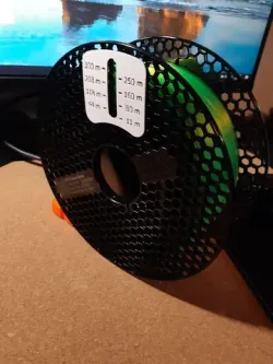 Spool filament gauge