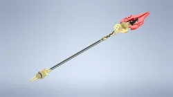 Staff of Homa from Genshin Impact
