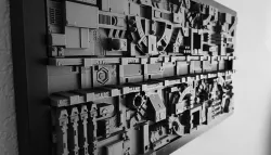 Star Wars Death Star Trench Run for IKEA RÖDALM Picture Frame