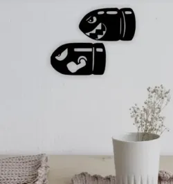 Super Mario Buller Wall Decor