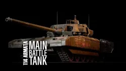 T 14 ARMATA v101 Low-poly 3D model