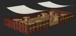 Terrace pallet