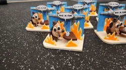 This is Fine Dog - Comic Diorama Remix