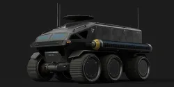 Toyota Lunar Cruiser Jaxa Moon Rover 3D 8K with Textures 3D model