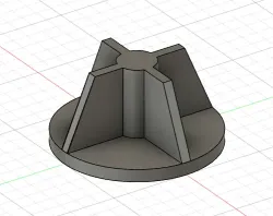 Tuerca para ventilador de pie (Fan blade lock nut)