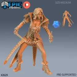 Vampire Princess Fighting / Evil Lady / Undead Warrior / Female Blood Drinker / Dracula Encounter
