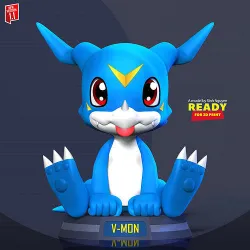 Veemon - Digimon Adventure 3D print model