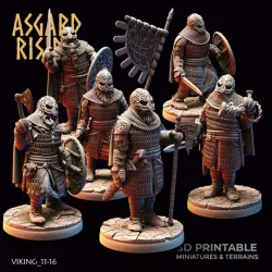 VIKING: Viking Huscarls /Modular/ /Pre-supported/