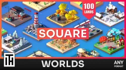 Worlds Square - Asset Pack by ithappy Low-poly 3D model