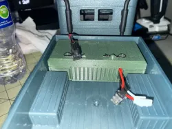 WPL B14 rear battery tray with chain holder