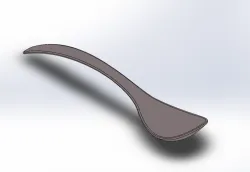 3D spoon model