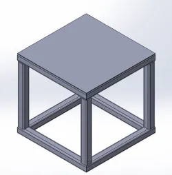 400*400*400 weldment pedestal